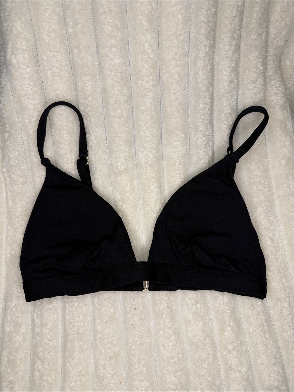 Midori Black Triangle Bikini Bralette